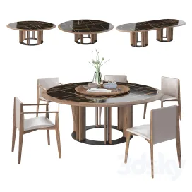 Porada thayl table ionis chairs